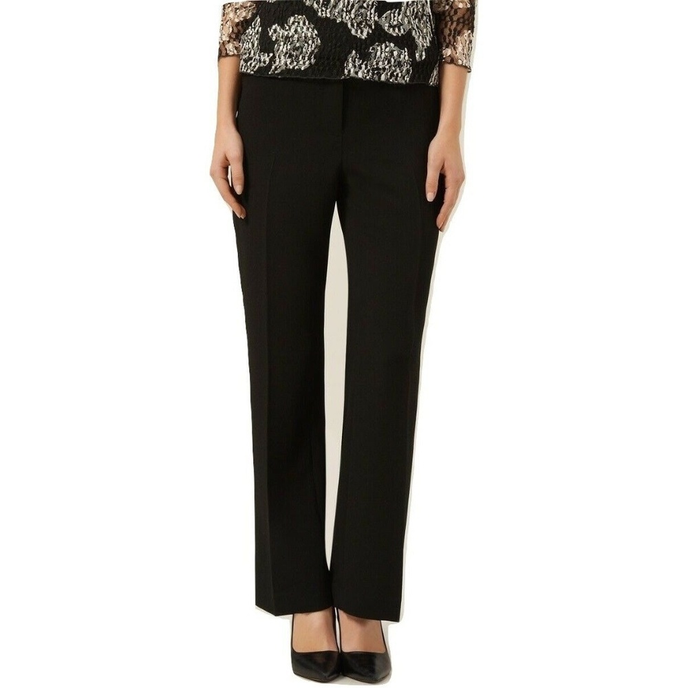 NWT Precis European Elegant Long Black Linen Pants